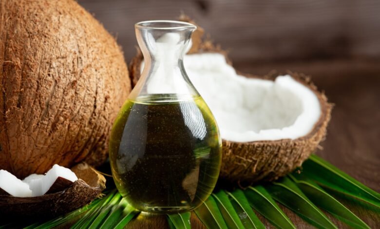ქოქოსის ზეთი coconut oil ქოქოსი