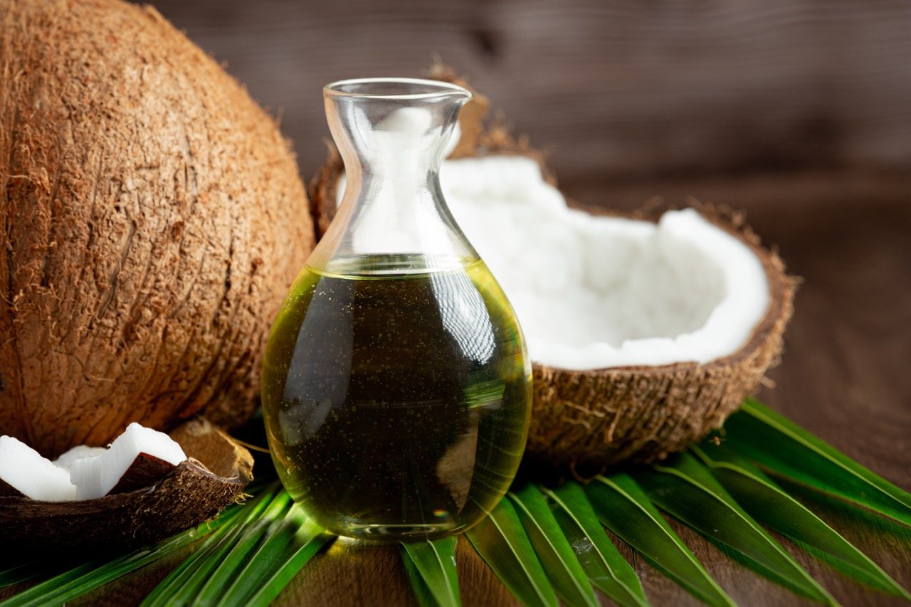 ქოქოსის ზეთი coconut oil ქოქოსი